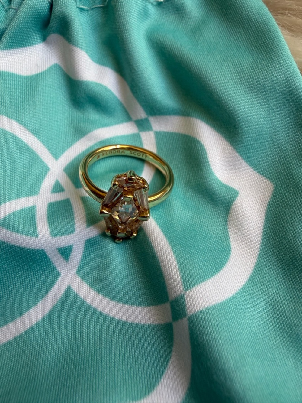 14k gold plated Kendra Scott ring - Picture 4 of 5